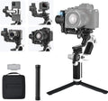 FeiyuTech SCORP Mini 2 Combo Camera Gimbal with Built-in AI Tracking | All-in-one 3-axis gimbal with gesture control, touchscreen and quick release for cameras, action cams and smartphones,White by FeiyuTech