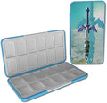 PERFECTSIGHT Switch Game Card Case for Nintendo Switc 2/ OLED/ Lite, 24 Switch Game Holder Cartridge Case with 24 Game & 48 Micro SD Cards Storage, Skyward Sword by PERFECTSIGHT