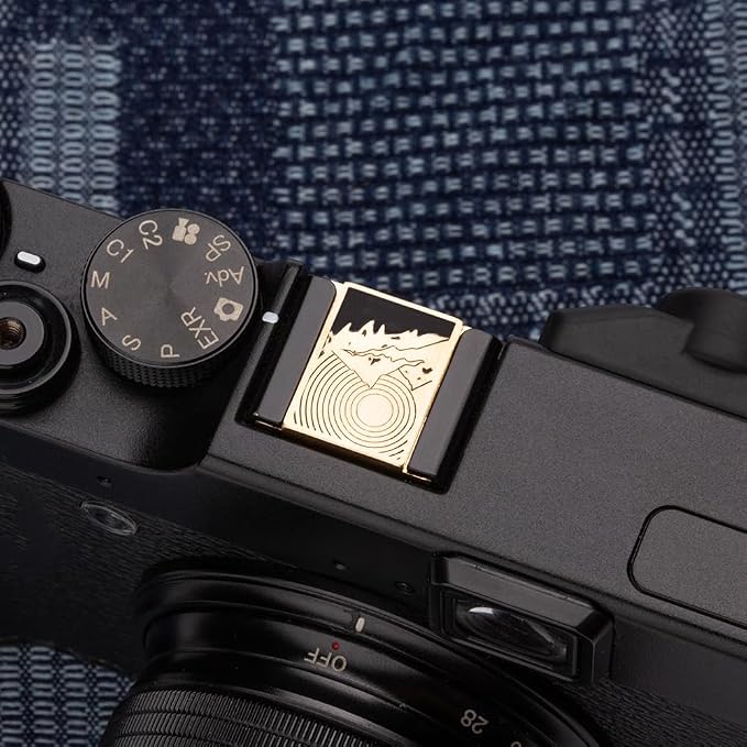 Camera Metal Hot Shoe Cover for Fujifilm XPro3 XT5 XT4 XT3 XT2 XT50 XT30 XT30II XT20 XT200 X100VI XE5 for Nikon ZF Z5 Z6 Z6II (Copper Alloy-Hot Shoe Cover) - Image 8