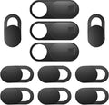 ZUCUCUC Webcam Cover, 11 Pack Laptop Camera Cover Slide, Phone Camera Cover, Ultra Thin Webcam Cover Slide Compatible with MacBook, Laptop, iMac, Desktop, PC, iPad, iPhone, Cell Phone by ZUCUCUC