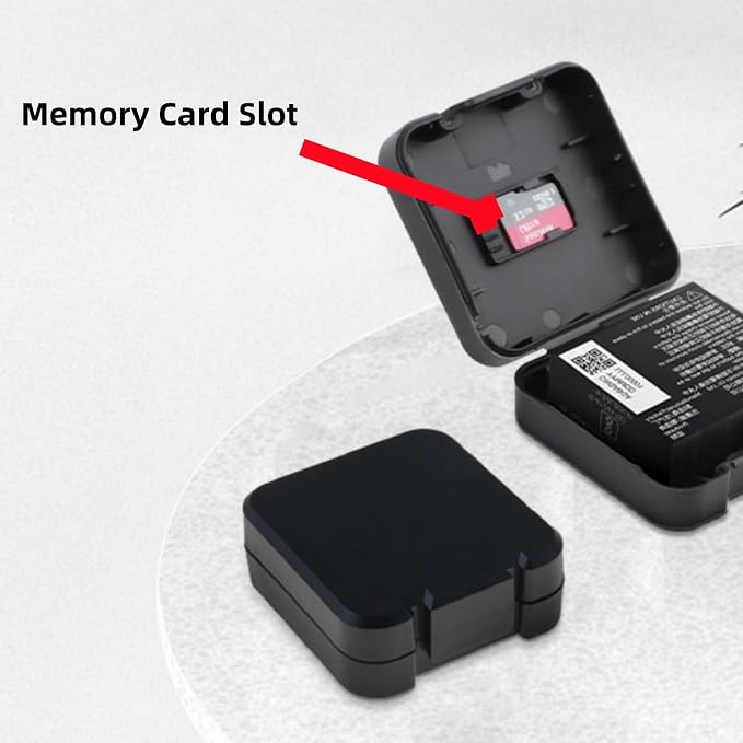 Pack of 4 Plastic Protective Storage Case Boxes Compatible with Battery of Insta360 Ace/Ace Pro 2 Cameras, Multifunctional Battery Case Organizer with Memory Card Slot - Image 3