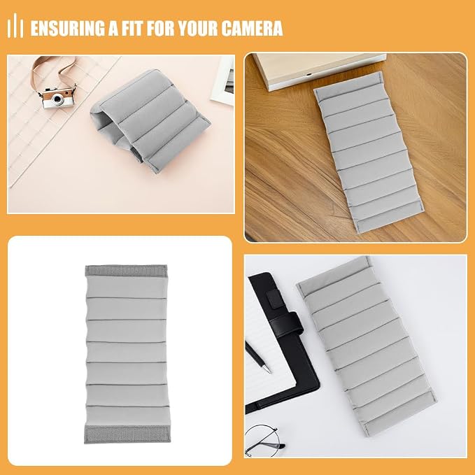 SEWACC Camera Bag Dividers Padded Insert Partition Separator Adjustable Camera Bag Organizer for Backpack Shock Absorbing Divider for Photography Gear 10.62 X 4.72 X 0.31 in - Image 4