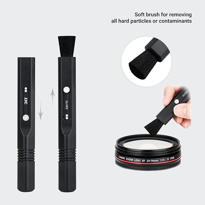 Compact Lens Cleaning Pen,Lens Cleaner Brush for Camera Filters Camcorders Leupold Scope Binoculars Keyboards VR Headset and More Electronics | for Camera Filters Camcorders Leupold Scope Binoculars Keyboards VR Headset Eyeglasses and More Electronics - Image 5