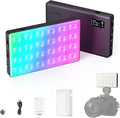 SmallRig RM120 RGB Video Light, 5000mAh 180 Minutes Portable Camera Light 7W Output Power, LED Video Light Panel, 2500-8500K CRI TLCI 98+ for TikTok, Content Creator, Photographer by SmallRig