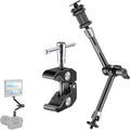NEEWER 5.9"/15cm Adjustable Friction Magic Arm with 1/4" Screw on Both Ends, Compatible with SmallRig Cage, Flash/LED Light/Microphone/Monitor/SuperClip, Max Load 4.4lb/2kg, ST15 by Neewer