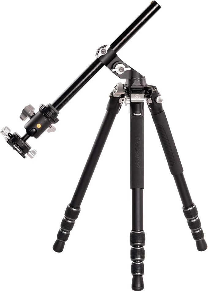 Vanguard VEO3T+264AB Travel Tripod with Ball Head and Multi-Angle Center Column for Overhead Shots | Dual-Axis Ball Head and Multi-Angle Center Column for Overhead Shots - Image 3