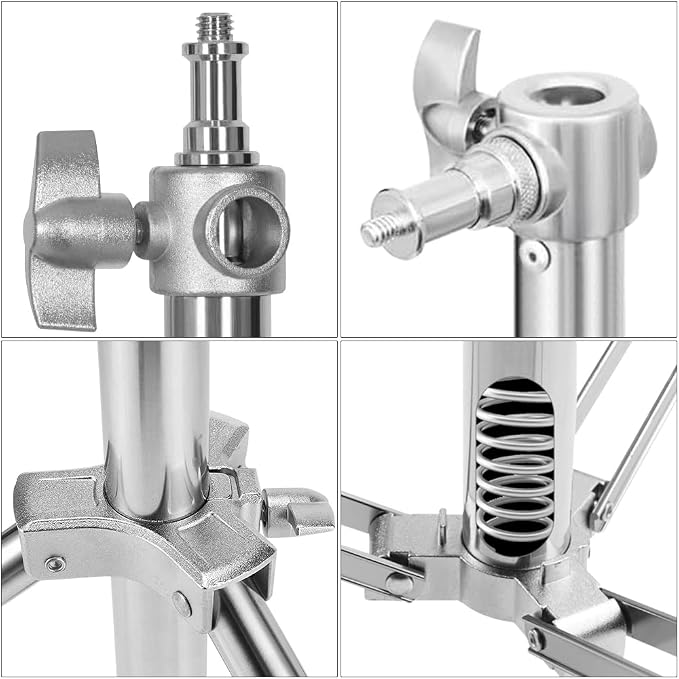 Stainless Steel Backdrop Stand 9.5ftx10ft Photo Stand for Backdrop Video Adjustable Background Support Stands for Portrait & Studio Photography, Photoshoot, Parties, Baby Shower, Birthday, Wedding - Image 5