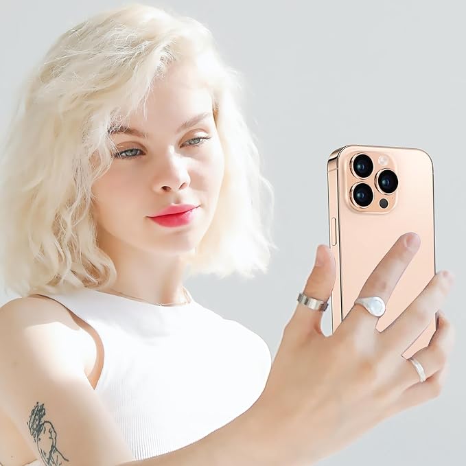 Compatible with iPhone 16 Pro and 16 Pro Max Camera Lens Protector, Anti-Scratch Tempered Glass Metal Camera Screen Protector Shockproof Full Protective Lens Cover, Desert - Image 7