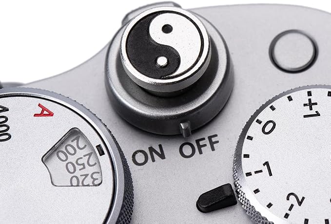 Camera Soft Release Button, Shutter Button for Fujifilm X-T5 X-T4 X-T3 X-T30 X-T30 II X-T20 X-PRO3 X100VI X100V X-E4 X-E3 for Nikon zf (Eight Diagrams Button) - Image 3
