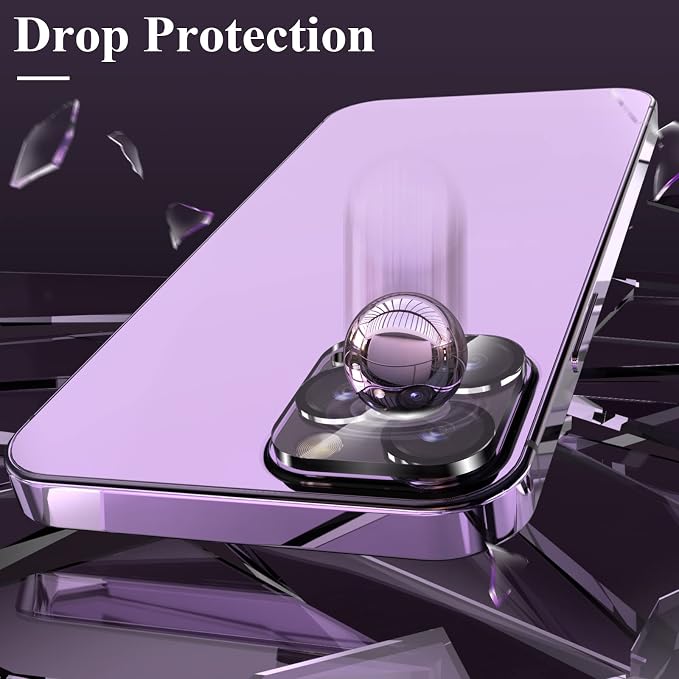 YWXTW [5 Pack Designed for iPhone 14 Pro Max Camera Lens Protector, for iPhone 14 Pro Camera Lens Protector, Night Shooting Mode, Anti Scratch HD Clear 9H Hardness Tempered Glass - Image 3
