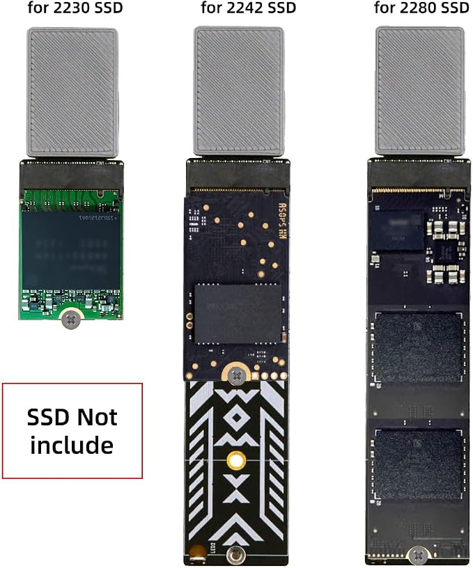 CFexpress Type-A to NVME 2230 2240 2260 2280 Memory Card Kit Case CFE CFA M-Key Adapter for Camera 8K RAW PCIe Expansion - Image 2