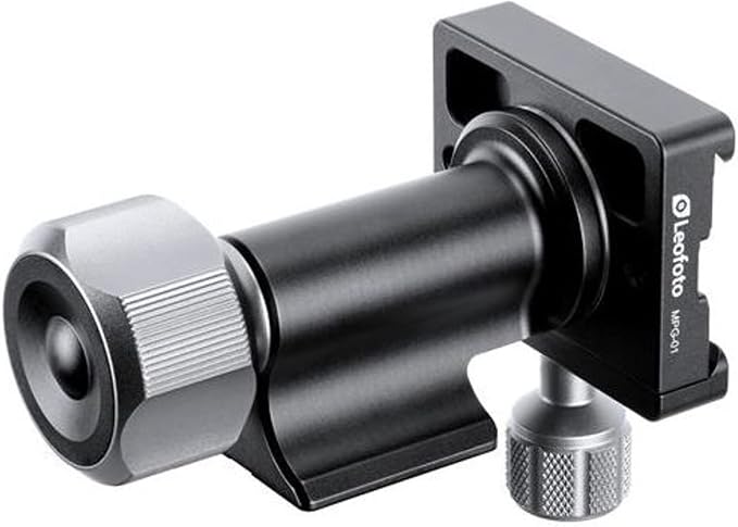 Leofoto MPG Monopod Head, Side Mount Tilt Head, 360° Vertical Tilting, 3/8" Mounting Thread, Arca Compatible (MPG-01) - Image 6