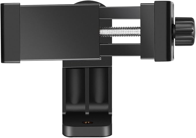 NEEWER Smartphone Holder Phone Tripod Mount Compatible with iPhone Android | Compatible with iPhone 17 16 15 Pro Max Plus Samsung Galaxy S26 S25 S24 Ultra, Cell Phone Clip Adapter for Tripod, 1/4" Screw - Image 8