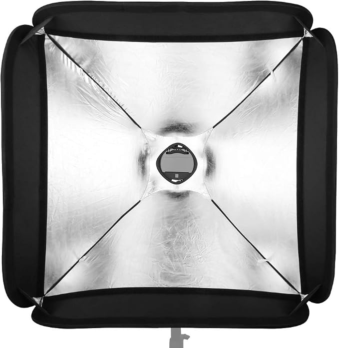 Godox 24"x24"/60cmx60cm Portable Collapsible Softbox Kit for Camera Photography Studio Flash fit Bowens Elinchrom Mount - Image 2