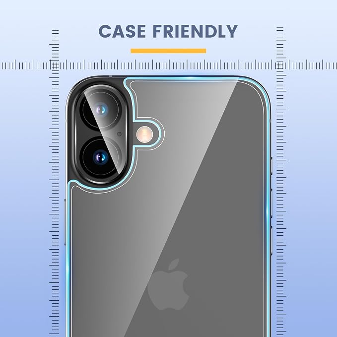 Maxdara for iPhone 17 Screen Protector (6.3 inches) | iPhone 17 Back Screen Protector and Front Screen Protector with Camera Protector, 9H Hardness - Image 4