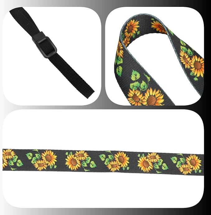 Cyrank ﻿Camera Strap, Neck Strap Camera Harnes Vintage Cotton Weave Neck Shoulder Crossbody Strap Camera Photography Accessory Neck Strap Belt - Image 4