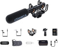 Comica CVM-VM30 Shotgun Microphone for Camera, Smartphone, and PC | with Wireless Mode , Digital/Analog Output, 75/150Hz Low-Cut Filter Modes, Video Microphone for Filmmakers, Vloggers by COMICA