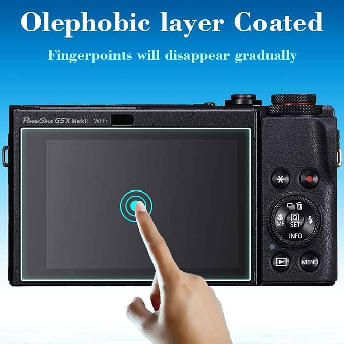 ULBTER Screen Protector for Canon G7X Mark II G7 X G9X Mark II G9 X G5X II | [3Pack] Tempered Glass for Canon PowerShot G5X II / G5 X / G7X II / G7 X / G9X II / G9 X Anti-Scrach Anti-Bubble - Image 5