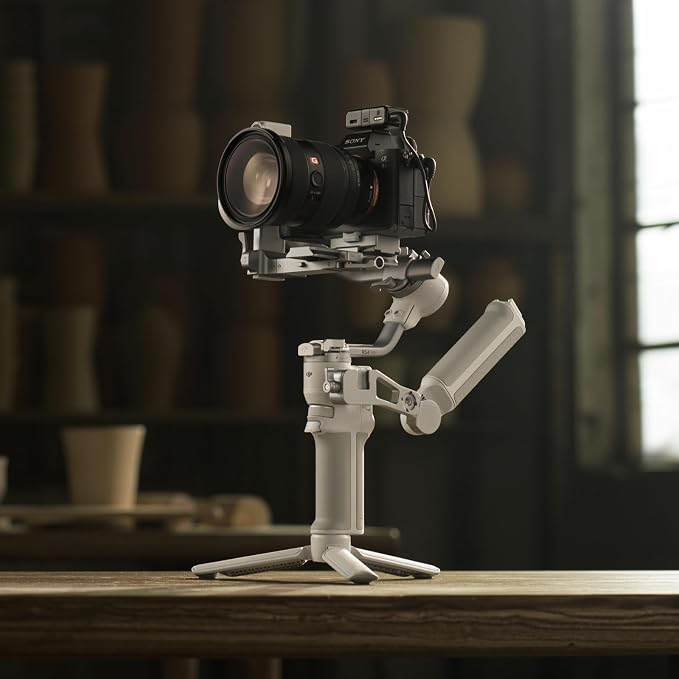 DJI RS 4 Mini Combo, Gimbal Stabilizer, Canon/Sony/Nikon/Fujifilm | Intelligent Tracking Module, Briefcase Handle, 3rd-Gen Native Vertical Shooting, Teflon Enhanced Balancing - Image 7