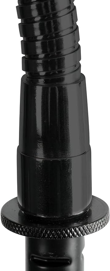 On-Stage 13" Microphone Gooseneck, Black & TM08B Microphone Flange Mount, Black - Image 4