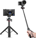 ULANZI MT-73 Extension Pole Tripod, Mini Selfie Stick Tripod Stand Handle Grip for Webcam Canon G7X Mark III Sony ZV-1 RX100 VII A6400 A6600 Cameras Vlogging | with Cold Shoe, Selfie Stick Tripod Handle Grip for iPhone/Android Sony/Canon/Nikon/Fujifilm... by ulanzi