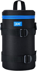 JJC Deluxe Lens Case Pouch Bag for Camera Lens Below 4.3" x 8.8"(D x L) | for Canon EF 100-400mm f4.5-5.6L IS USM/EF 70-200mm f2.8L, RF 600mm f11, Nikon AF 80-200mm f2.8D/AF-S 70-200mm f2.8G Lens by JJC