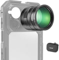 NEEWER 3X Teleconverter for Phone Telephoto Lens Only, 360mm Equivalent, 12 Elements 6 Groups, 17mm Thread, Compatible with iPhone Android Samsung Xiaomi, Use with Phone Cage, Case & Tripod, LS-89 by Neewer