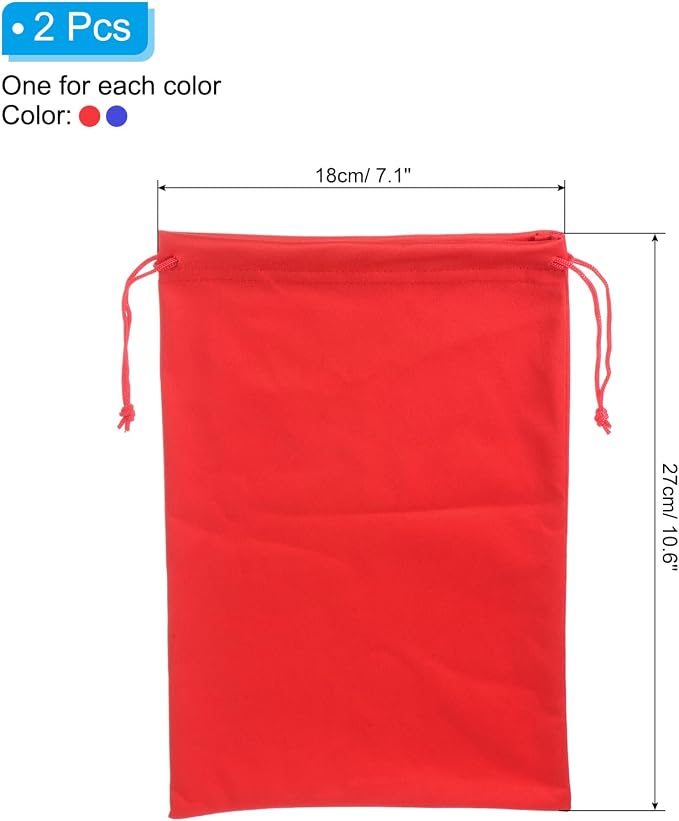 PATIKIL Ski Goggle Bag Microfiber Snow Goggles Case Soft Storage Sleeve Drawstring Pouch - Image 2