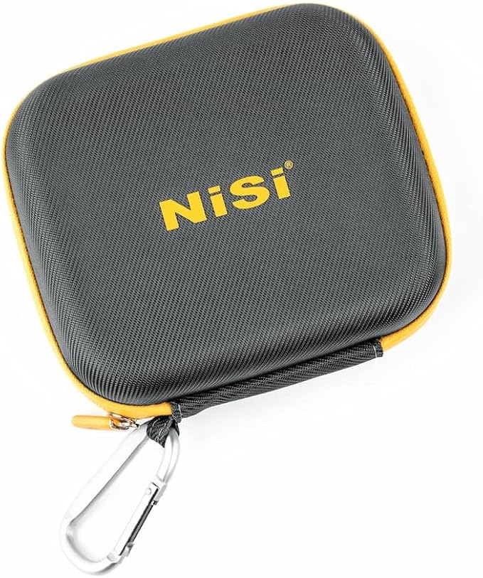 NiSi - Caddy II Circular Filter Case, Portable and Lightweight Camera Lens Pouch for 8 Filters, Fits Up to 95mm, Waterproof and Shockproof, Larger Opening Lens Bag, Caddy Case with Metal Hanging Clip - Image 6