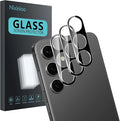 3 Pack Camera Lens Protector for Samsung Galaxy S24 | Tempered Glass,Anti-Fingerprint,9H Hardness,Scratch Resistant,Easy to Install,Bubble Free,HD Clarity by Unknown