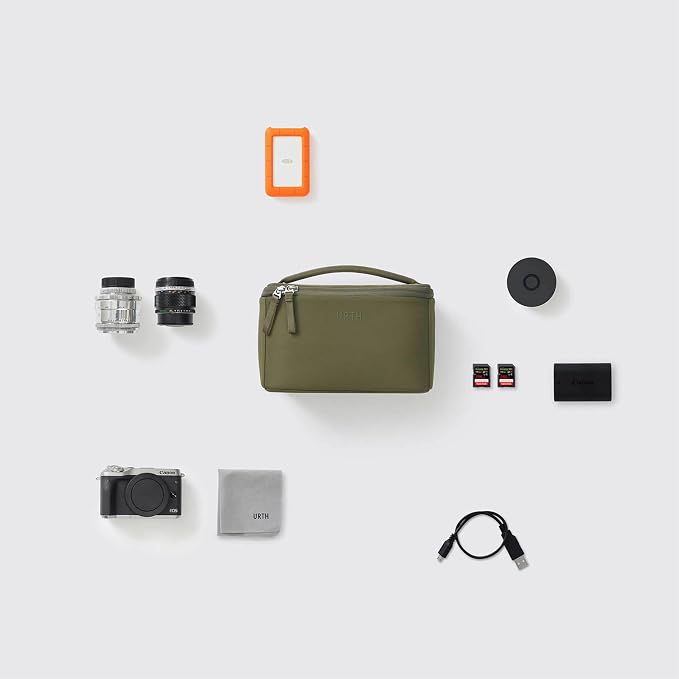 Urth Arkose Camera Insert Bag – for DSLR Camera and Lens, Weatherproof + Recycled - Image 8