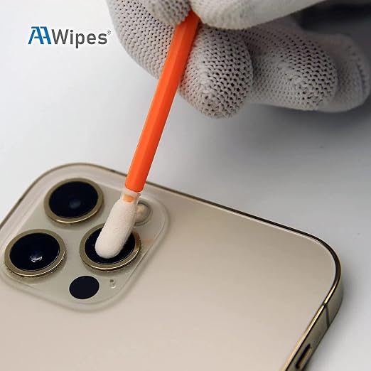 AAwipes Foam Tip Cleaning Swab Kit (5 Types, 100 Pack) Cleanroom Sponge Stick Foam Swab Bundle for Printer, Painting, Gun, Optics Lens,Camera, Arts and Crafts, Automotive Detailing (FC501) - Image 5