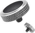 JJC Camera Soft Shutter Release Button for Fuji Fujifilm Leica Nikon Sony | Silver Shutter Button for Fujifilm X100VI X-T50 X-T30 III II X-T5 X-E5 X-M5 X Half Leica Q3 M10 M9 Nikon Zf Df F3 Sony RX10IV by JJC