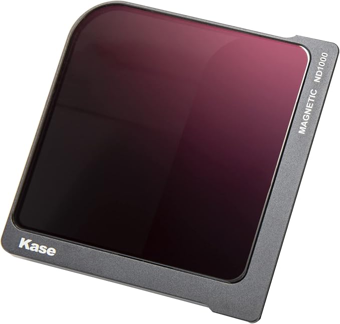 Kase Magnetic Square ND1000 Phone Camera Lens ND Filter for iPhone | Neutral Density Filter Compatible with iPhone 17 16 15 14 13 12 11 Samsung Android, Optical Glass & Multi-Coatings - Image 3