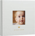 Pearhead Baby Photo Album, Holds 200 Pictures, Polka Dots, Gray | Holds 200 4x6" Pictures with Space for Notes, Memory Keepsake Book for New and Expecting Parents, Gender-Neutral, Baby Gift by Pearhead