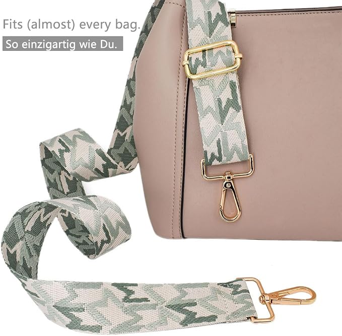 Replacement Purse Strap Shoulder Strap Adjustable Crossbody Strap for Women Crossbody Wide Shoulder Bag - Image 2