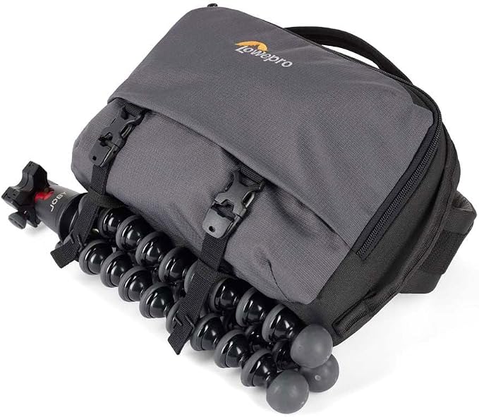 Lowepro Trekker Lite SLX 120, Compact Camera Backpack with Tablet Pocket, Camera Bag for Full Frame Mirrorless, Tripod Attachment, Water Bottle Holder, Grey - Image 3