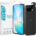 2+2 Pack Screen Protector for Google Pixel 10a Tempered Glass | with Camera Lens Protector, Anti Scratch, Bubble Free by Bencuku
