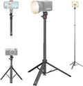 ULANZI MT-80 Aluminum Tripod Stand, 7FT Auto Pop-Up Camera Light Tripod | 11LB Max Load , 1/4" Screw, 360° Ball Head, 360° Rotates, Portable Video Light Stand for DSLR Camera, Ring Light, Video Rig by ulanzi