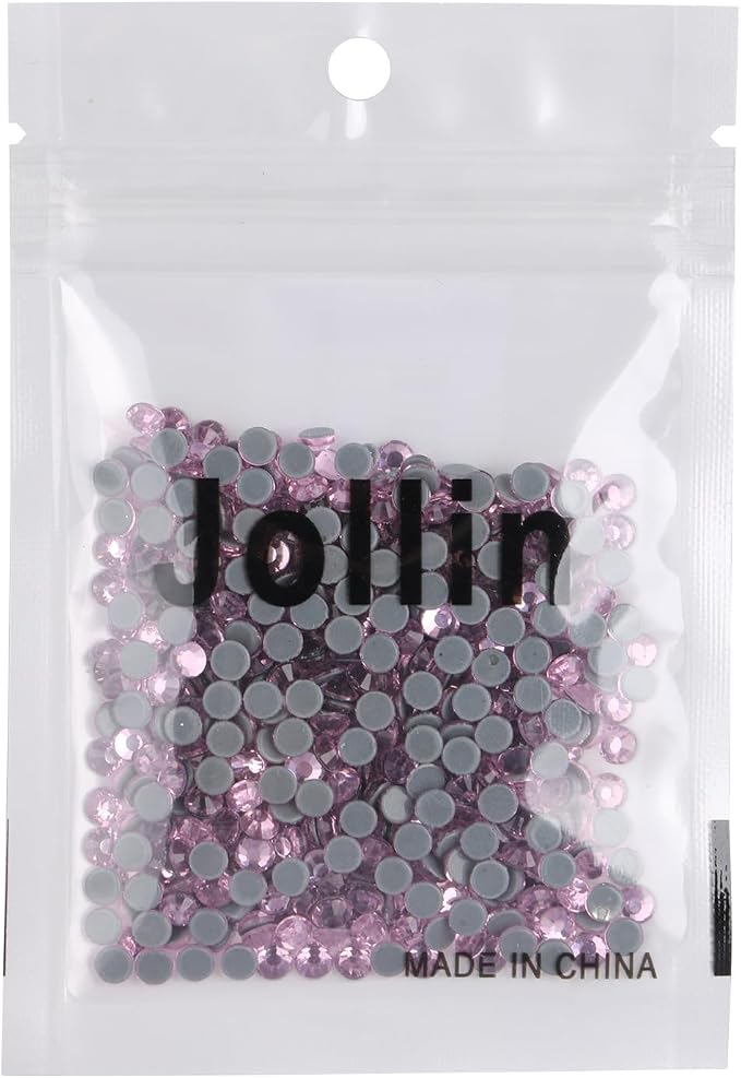 Jollin Hotfix Rhinestones Flatback Crystal 4mm SS16, Pink | 576pcs Hot Fix Crystals Glass Rhinestones for Bedazzling, Crafting, Clothes, Shoes & Accessories DIY Decoration - Image 6