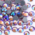 Jollin Hotfix Rhinestones Flatback Crystal Gems 7.2mm SS34, Light Purple AB | 288pcs Hot Fix Crystals Glass Rhinestones for Bedazzling, Crafting, Clothes, Shoes & Accessories DIY Decoration by Jollin