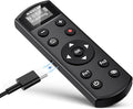 Aodelan for Nikon Wireless Rechargeable Camera Remote Control | Camera Shutter Release Trigger with OLED Screen for Zfc, Z50, P1000,A1000, P950, B600; Replaces Nikon ML-L7(Black) by AODELAN