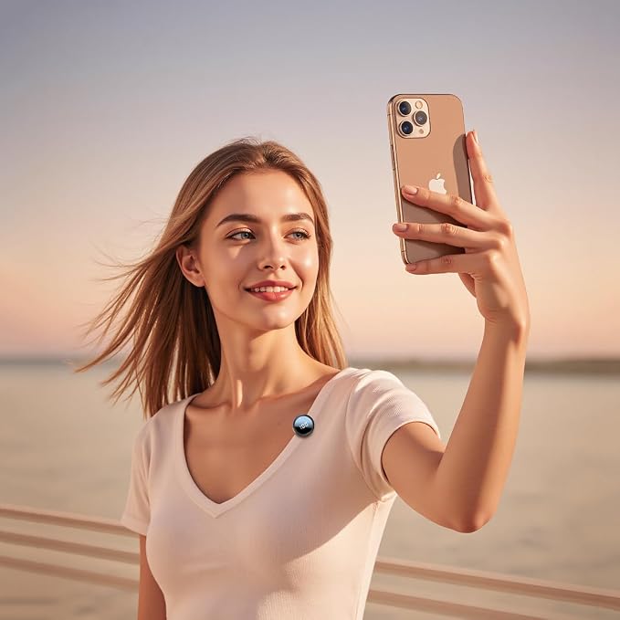 Wireless Lavalier Microphone for iPhone - iPad, Android Phone Computer, Mini Microphone for Live Streaming, Video Recording, Outdoor or Indoor Interviews, YouTube, TikTok, Vlog (H25) - Image 4