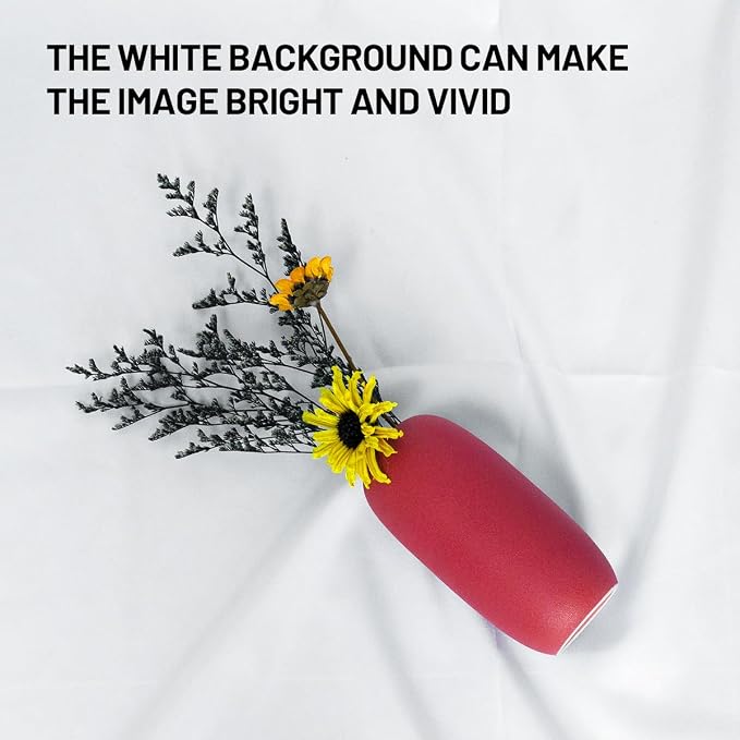 White Backdrop Background 10X13FT Large Photography Backdrop Photo Background Screen for Photography Photo Booth Backdrops for Photoshoot Background Screen Parties Curtain - Image 6