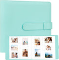 Veicevol 360-Pocket Album for Instax Mini & Polaroid 2x3 inch Photos, Greem | Designed for Instax Mini and Polaroid 2x3 Photos, PU Leather Cover, Horizontal & Vertical Pockets, Wedding Birthday Travel by VEICEVOL