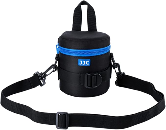 Camera Lens Case Bag for Canon RF-S 18-150mm EF 50mm f/1.8 Below 2.95x3.9" | Camera Lens Carrying Bag for Canon EF-S 18-55mm II for Nikon AF 50mm f1.8D AF-S 50 mm f1.8G 18-55mm Fuji XF 23mm 35mm F2 by JJC
