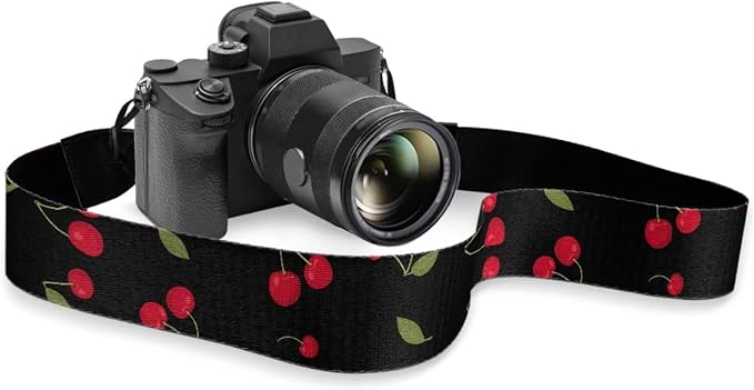 Coldinair Black Adjustable Camera Strap Universal Neck & Shoulder Soft Padded Strap for All DSLR Cameras,Binoculars by Coldinair