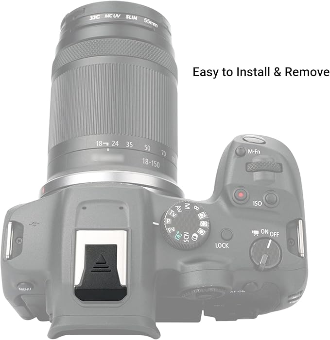 2PCS Camera Shoe Cover for Canon EOS R8 R50 R6 Mark II R5 Mark II R7 R10 R3 R5C,Replaces Canon ER-SC2 Shoe Cover, Flash Hot Shoe Cover Cap for Canon R8 R50 R6 R5 Mark II R7 R10 R3 R5C (NOT Fits EOS R5 - Image 3
