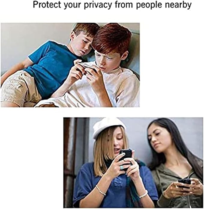Ailun Privacy Screen Protector+Camera Lens Protector for iPhone 14 Pro Max | 2+2 Pack, 6.7 Inch, Anti Spy Private Tempered Glass Film, Case Friendly, HD - Image 4