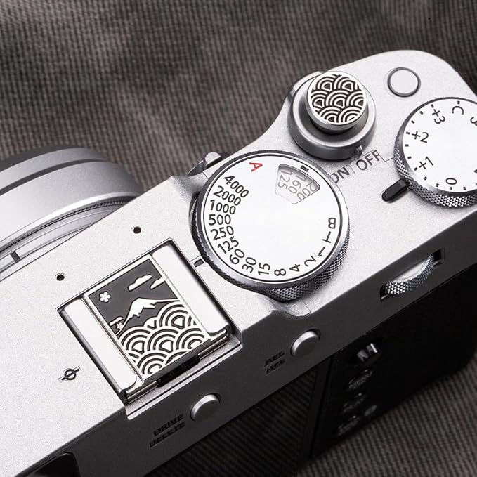 Camera hot Shoe Cover for Fuji x100vi/ x100f/ xt5 (YH hot Shoe Cover and Botton) - Image 3